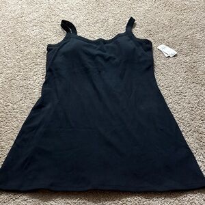 Abercrombie & Fitch Black Bra Free Mini Tank Dress